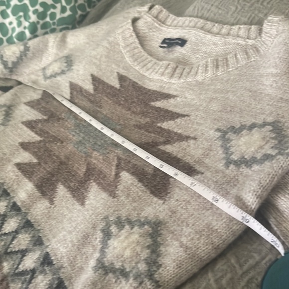 American Eagle Aztec Wool Blend Sweater | Extra Small - Picture 5 of 7